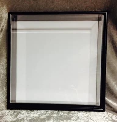 Premium Wall Mount Display Case For Old Size 15" x 15" Hollywood Style MLB Base